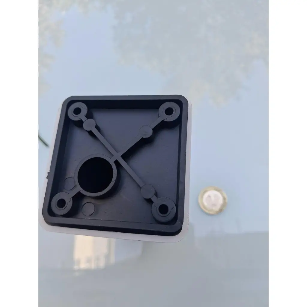 Ayak HRD 90723 4 Adet Koltuk Kanepe Baza Beyaz Renk 14 Cm Yüksek Sert Plastik Vidalı