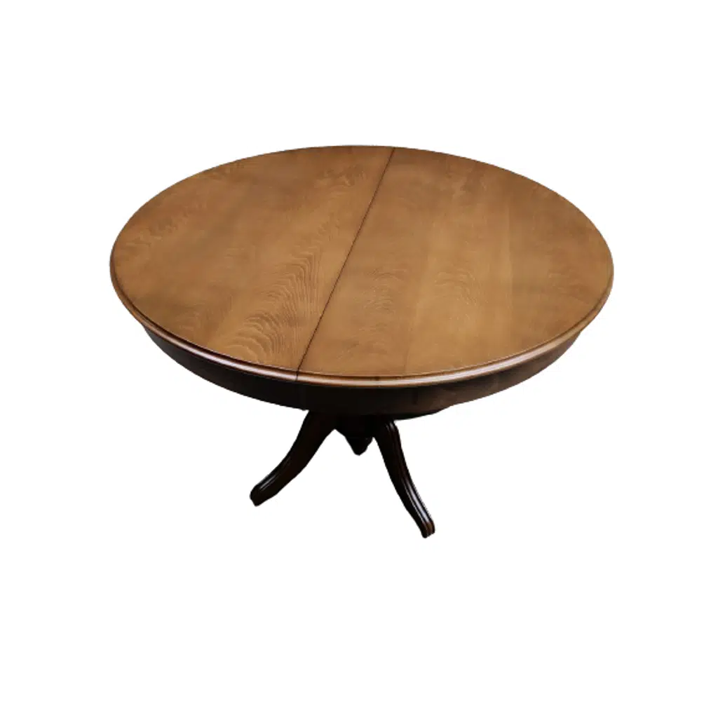 Masa Baba 19329 ST Klasik Model Kayın MDF Tabla Ihlamur Ayak Ceviz Boya Açılı