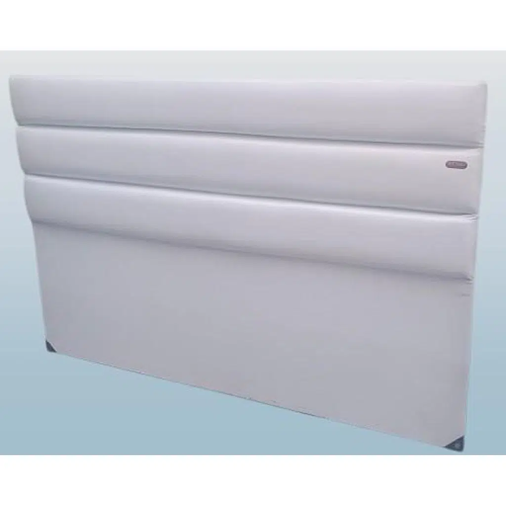 Başlık 90311 DK Çift Kişilik 150 lık Suni Deri Kumaş Model Beyaz Renk El Yapım 