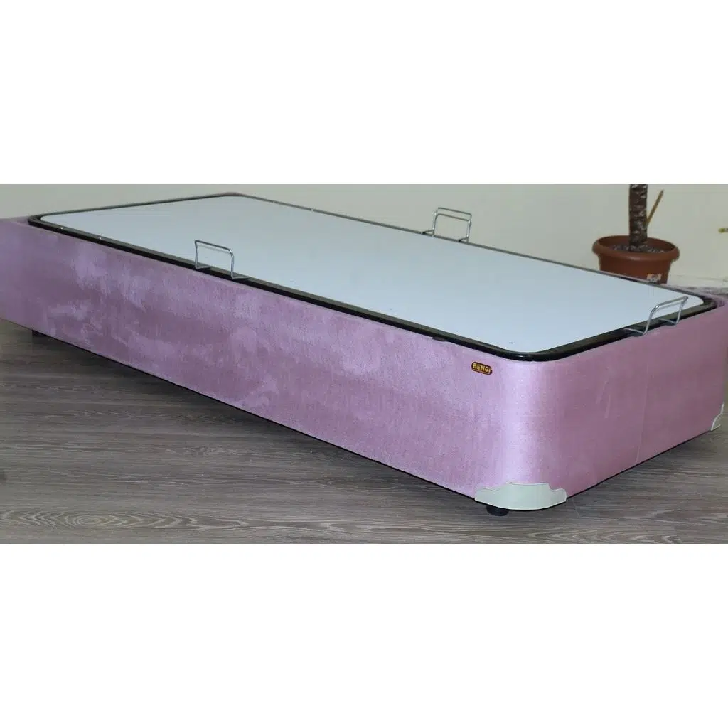 Baza 17502 Tay Tüy Pembe Silinir Kumaş Model Çelik Fırın Boya 90*190 cm El Yapım
