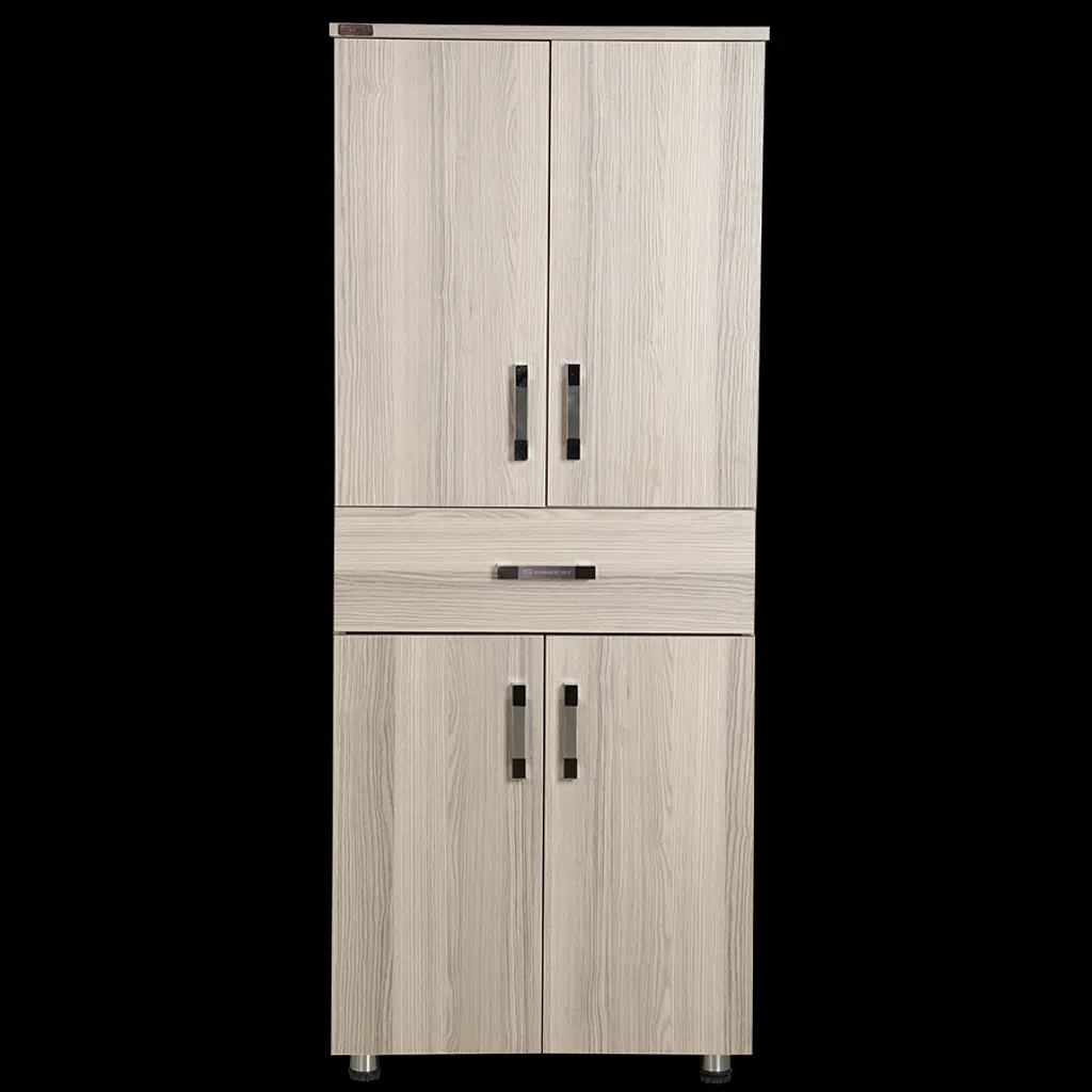 Çok Amaç 12862 Dolap Hard Model Parlak CORDOBA Suntalem 4 Raf 1Çek 150 El Yapım