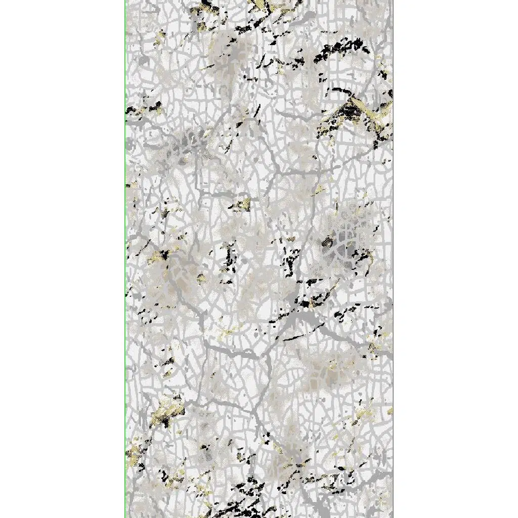 Diamond Halı 25009A GOLD 19580 SİYAH Model 200*280 Leke Tutmaz Dokuma taban