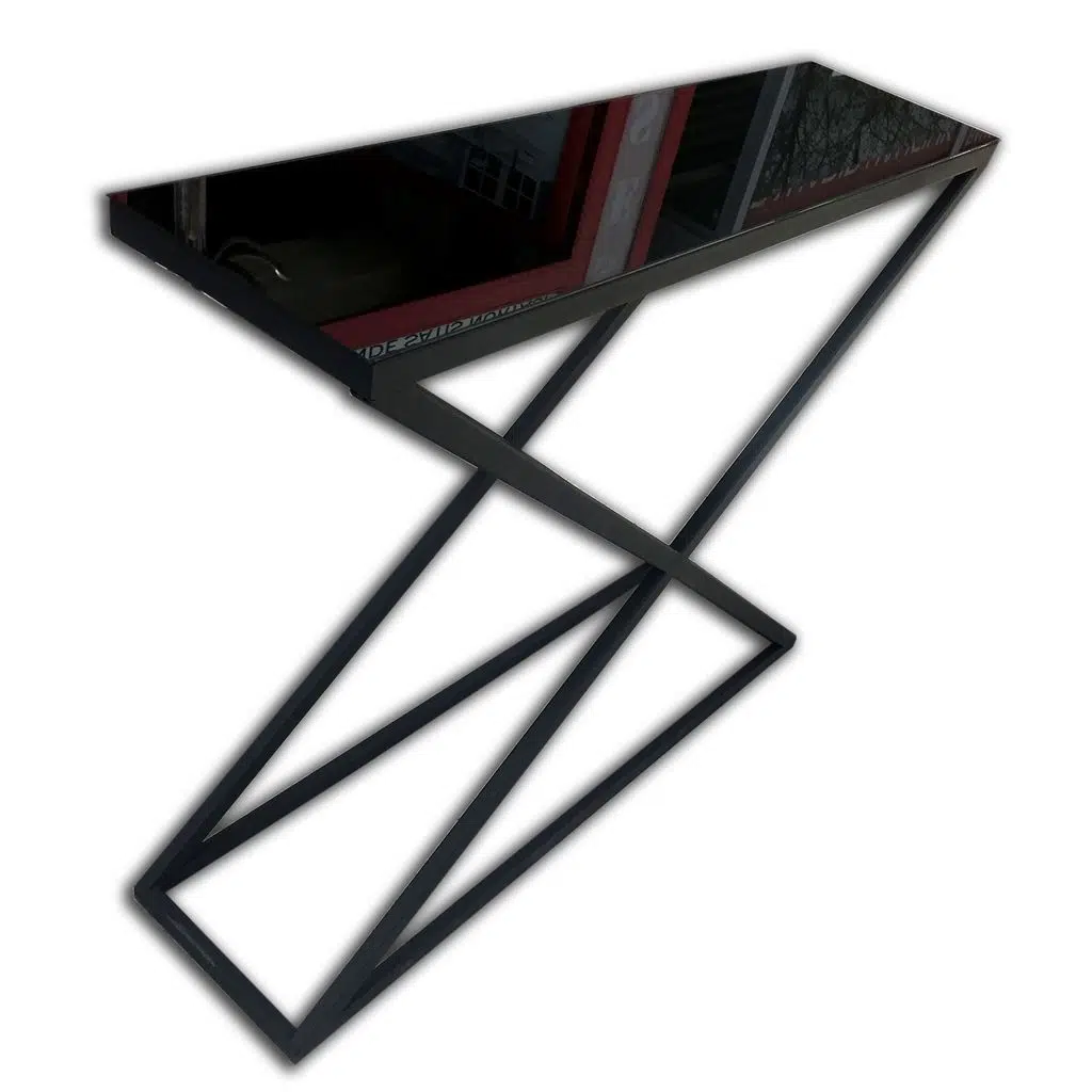 Dresuar 12632 X Temper Cam Metal Nikelaj Ayak Siyah Fırın Statik Boya El Yapım