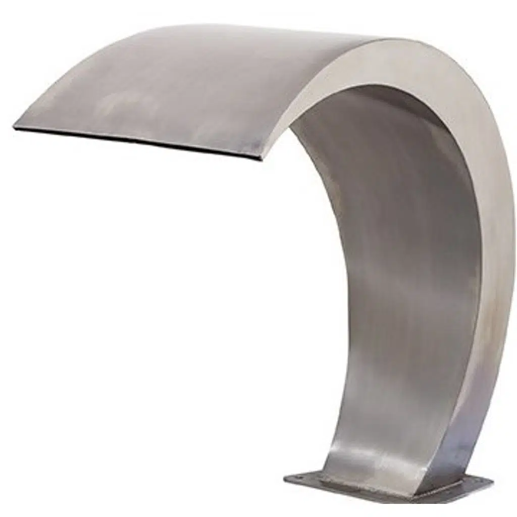 Havuz 17826 şelale Kobra 400-1000 mm 304 kalite 1,2 mm Paslanmaz çelik El Yapım