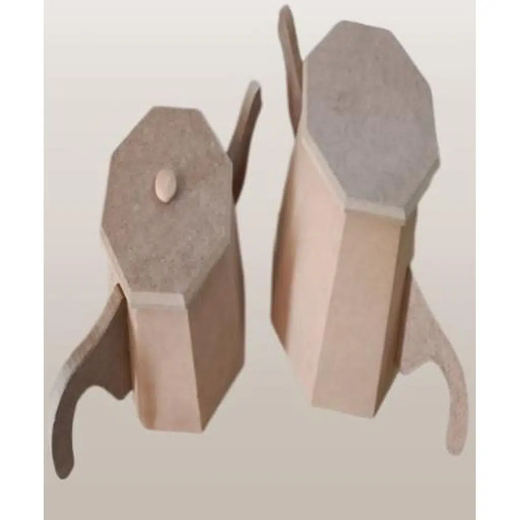 Hobi Adn 90229 Dekoratif Çaydanlık CNC Kesim Ahşap MDF HAM MODEL El Yapım