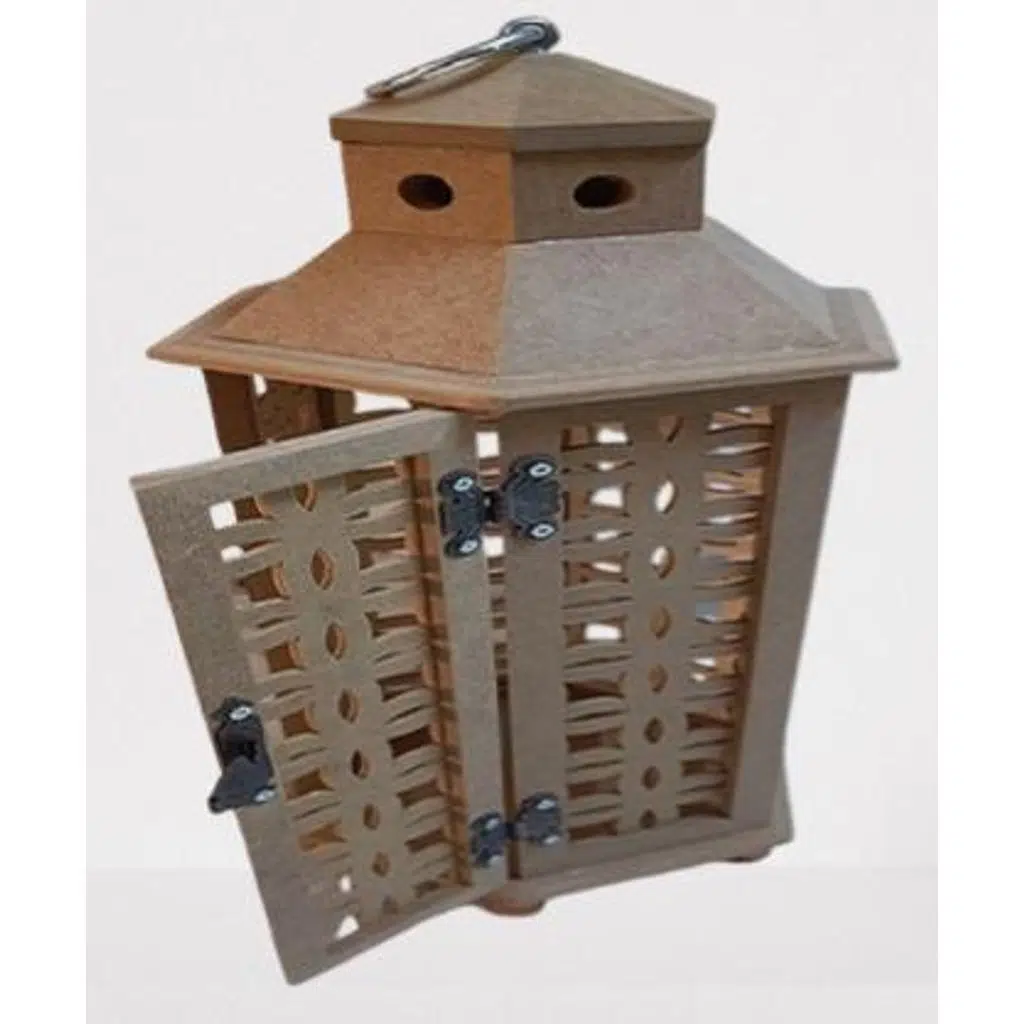 Hobi Adn 90232 Dekoratif Fenerlik MDF CNC HAM Kesim Klipsli Antik Menteşe El Yapı
