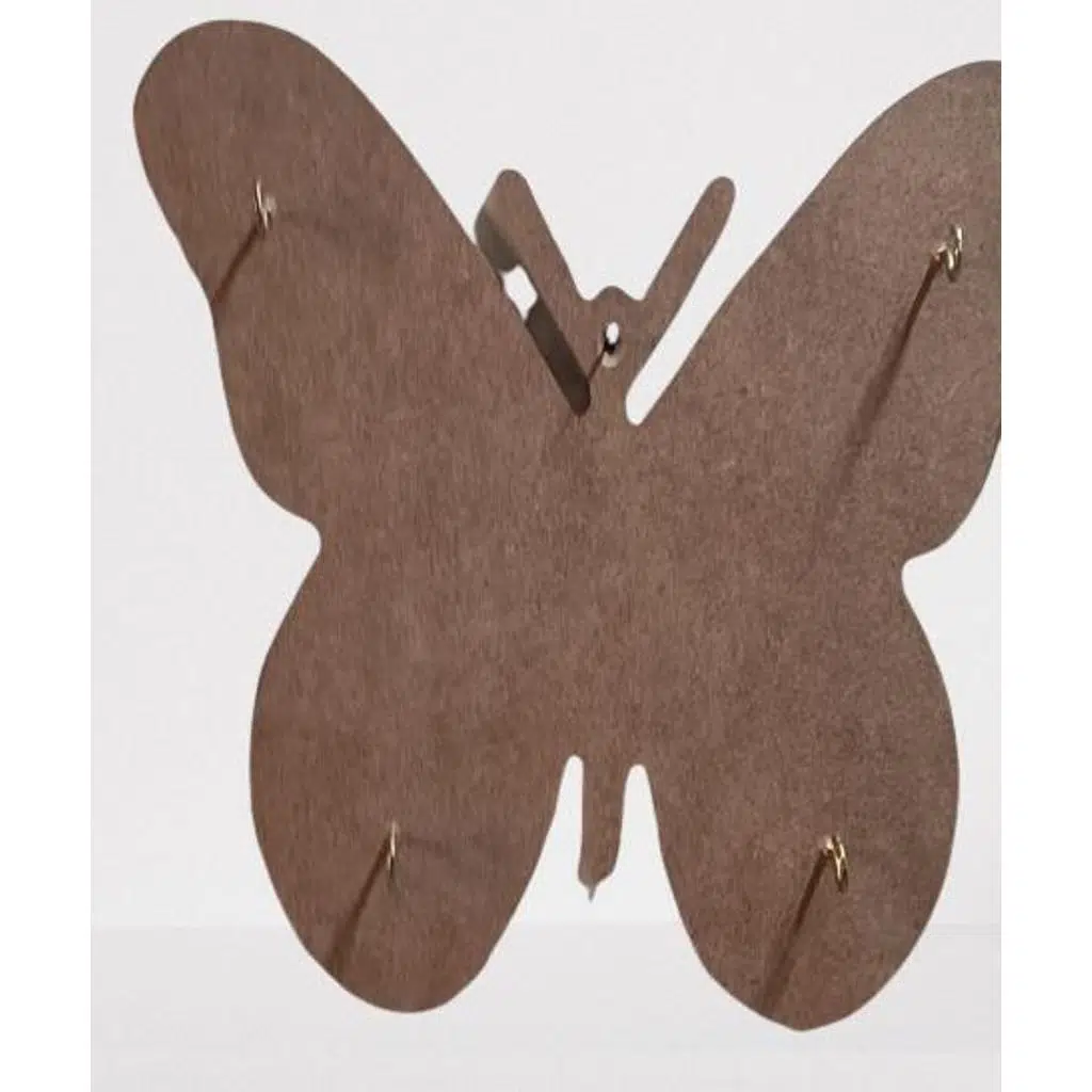 Hobi ADN 90261 Dekoratif Pano Anahtarlık Ahşap MDF HAM CNC Kesim MODEL El Yapım