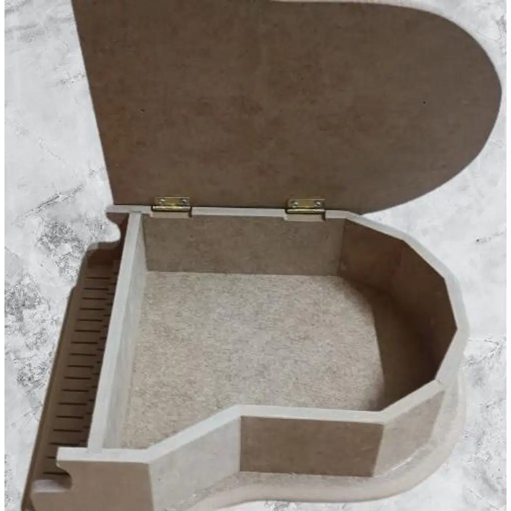 Hobi ADN 90274 Dekoratif Piyano Kutu Ayaklı Ahşap MDF HAM CNC Kesim MODEL El Yapı