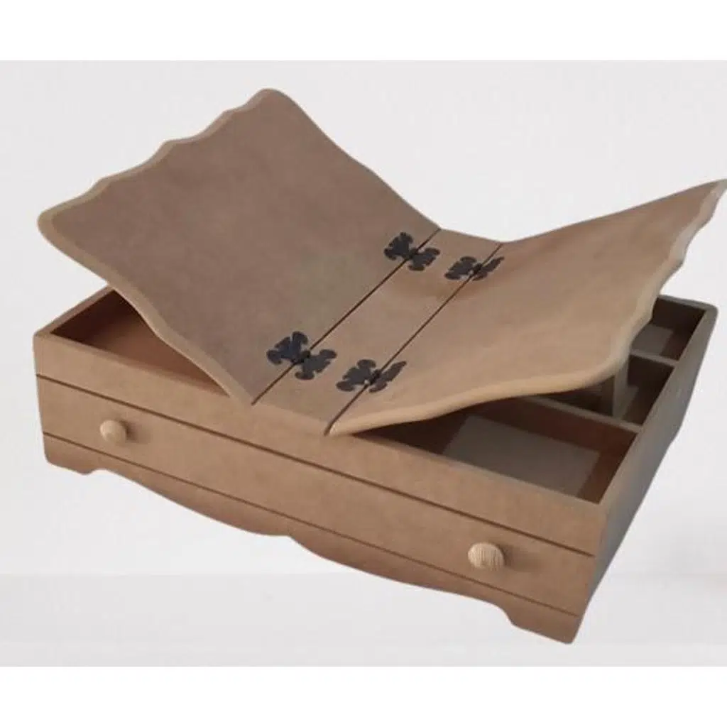 Hobi Adn 90246 Dekoratif Rahle Ahşap MDF HAM CNC Kesim El Yapım