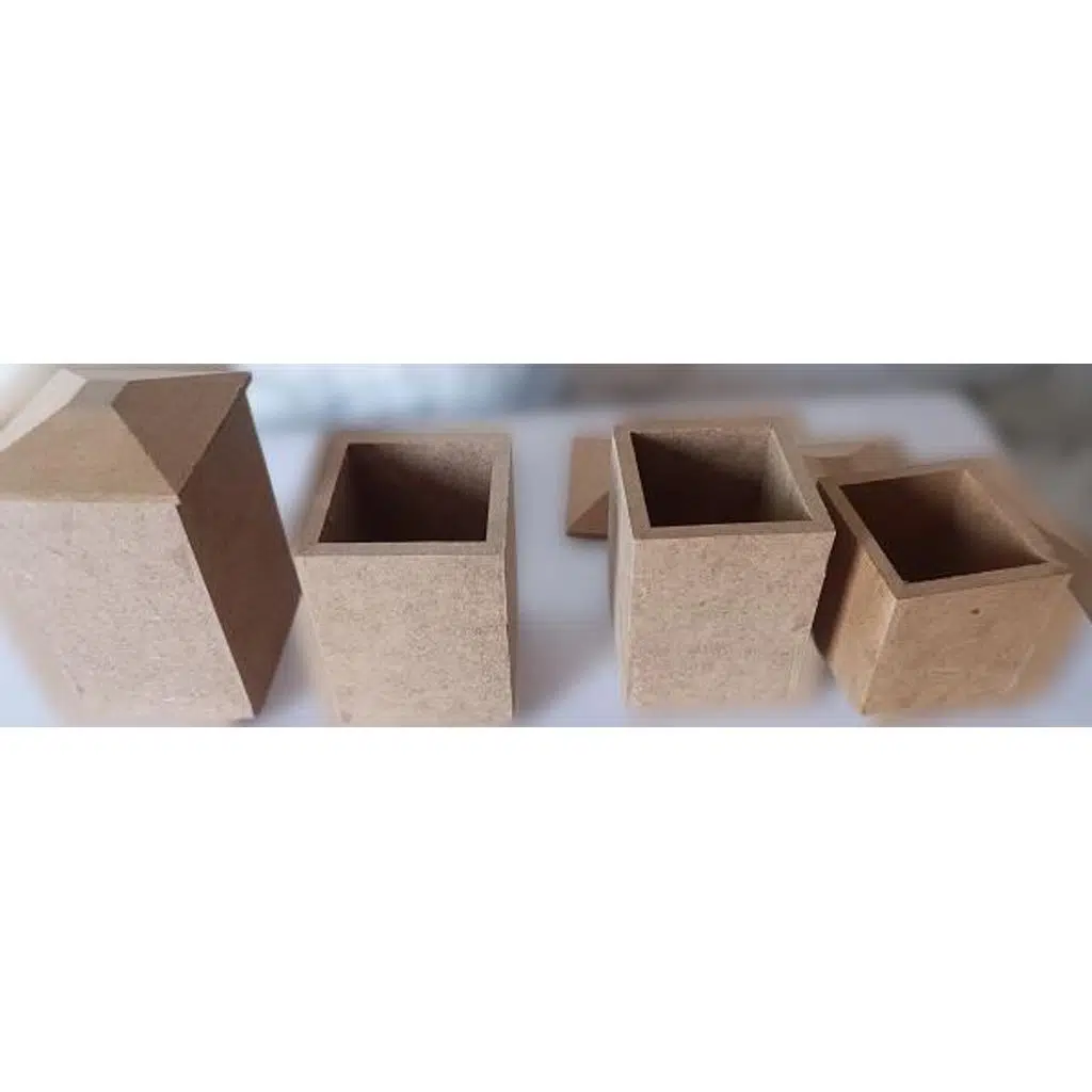 Hobi Adn 90250 Dekoratif Ve Kullanım Baharatlık Ahşap MDF HAM CNC kesim El Yapım