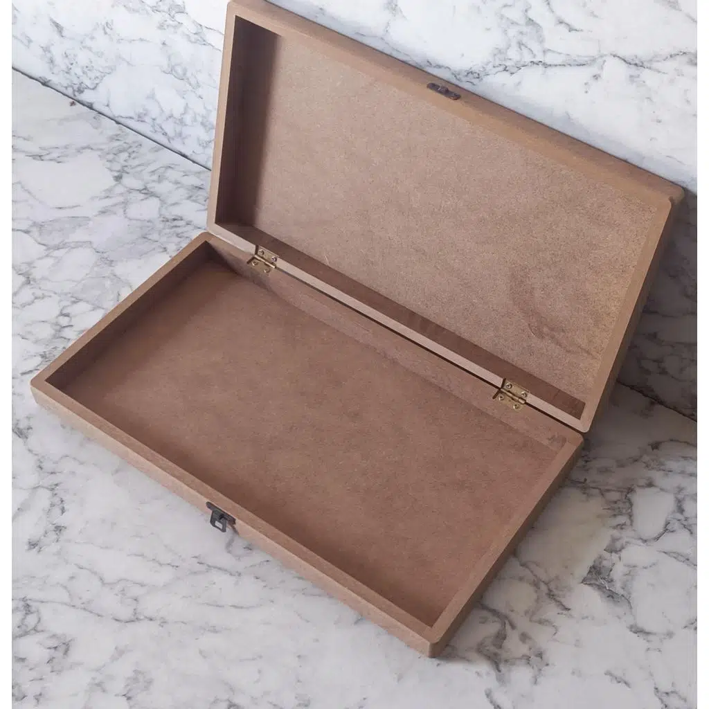 Hobi ADN 90209 Tavla Sandık Kutu Ahşap MDF HAM Model Kutuda Sevk El yapım