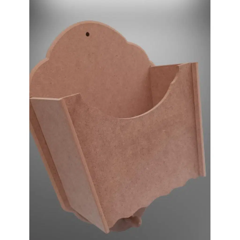 Hobi ADN 90055 Dekoratif Gazetelik Kutu Model HAM Ahşap MDF El Yapım