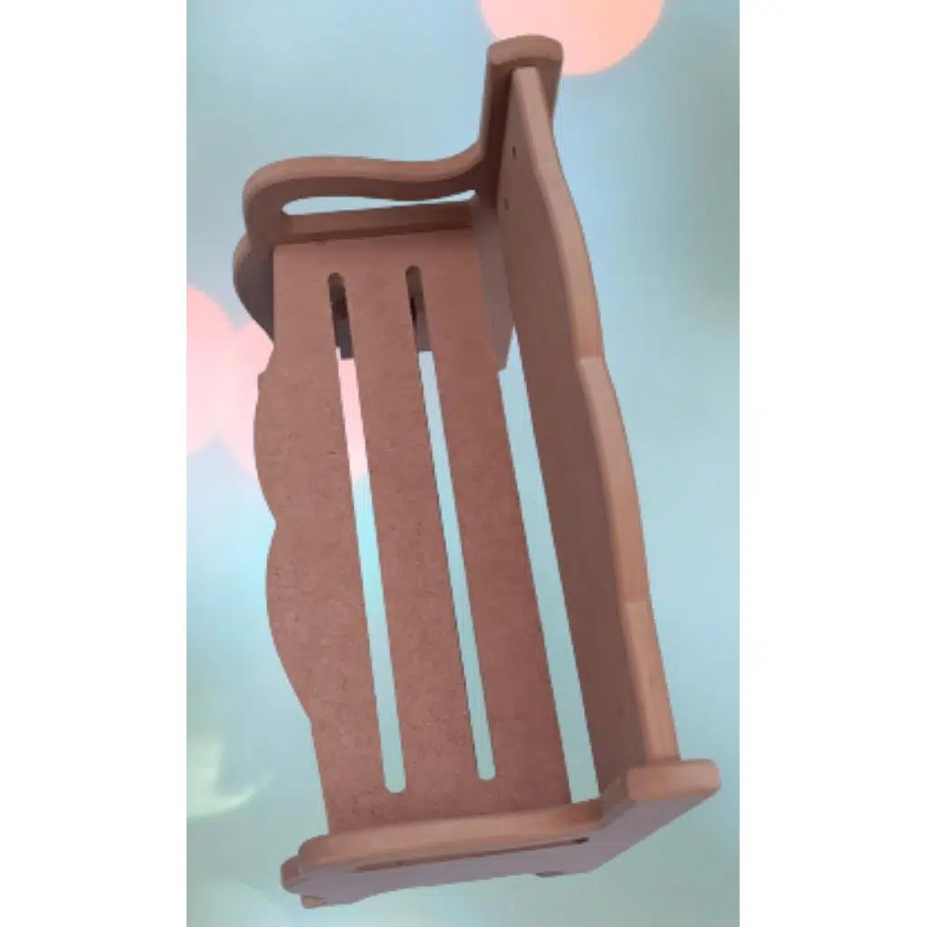 Hobi ERDL 90054 Dekoratif Model BanK Tipi Havluluk HAM Ahşap MDF El Yapımı