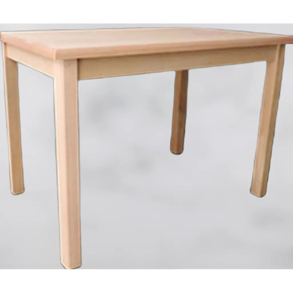 Masa 12898 CAFE Model Kayın ayak Kaplama tabla HAM SABİT masa Kutu sevk Elyapı