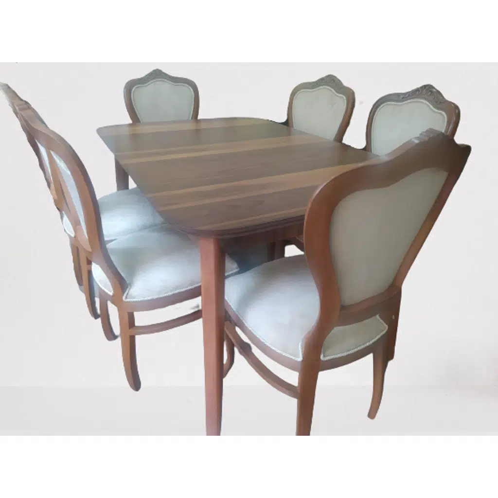 Masa 18497 MUZ AYAK Model Sandalye Kayın Lükens Aslan Cevz YAN Açıl tabla El yapı