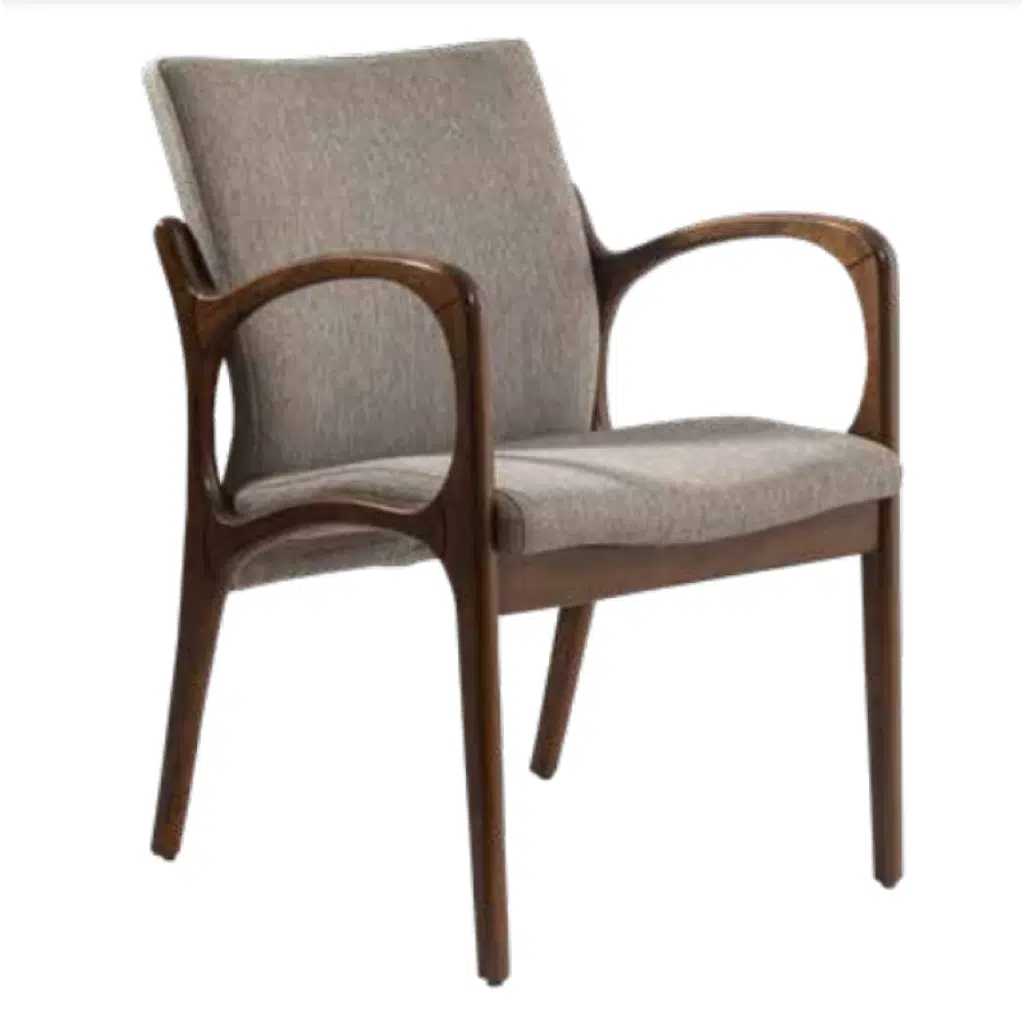 Sandalye 19861 Zus 2006 MODEL Kolçak Kayın Ayak Rahat Oturm Parlk Ceviz El yapım