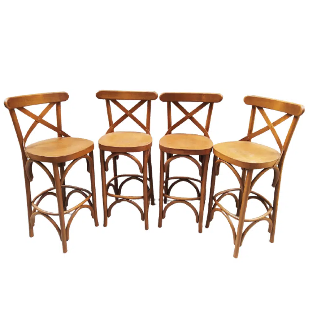 Sandalye 18466 Zus279 ÇAPRAZ BAR Klasik Model Kayın Natüre ceviz renk Elyapım