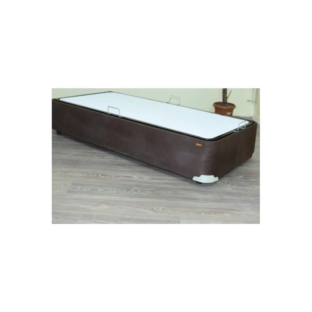 Baza 18230 Taytüy Kahve Renk Kumaş Metal Transmisyon Çelik Baza120*200 Elyapım 