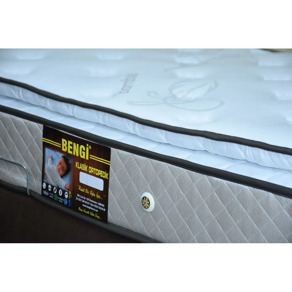 Yatak 17477 Pedli Full Ort Lüx Pamuklu Kumaş Çift Taraf Jakarlı Model 100*200 cm 
