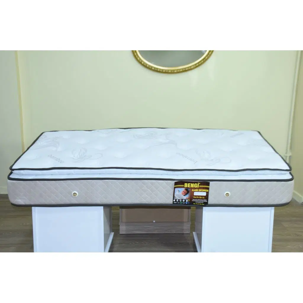 Yatak 13533 Pedli Full Ortopedik Lüx Pamuklu Çift Taraf Jakarlı Model 100*200 cm 